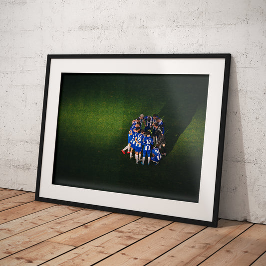 Mannschaftskreis von oben