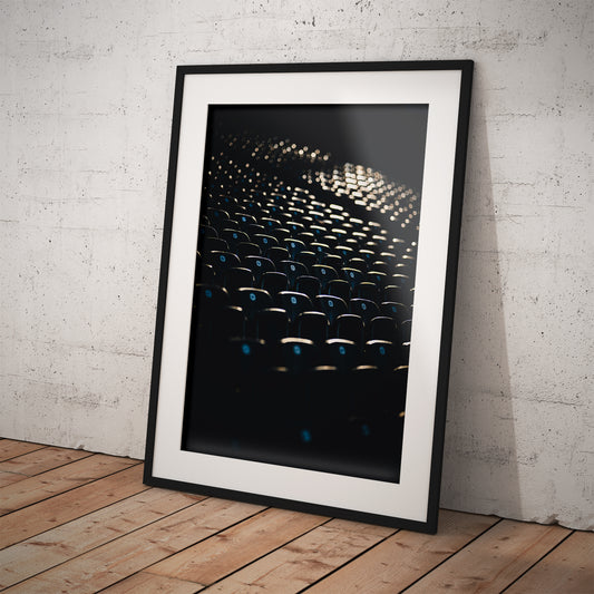 Olympiastadion Sitzplätze im Sonnenschein