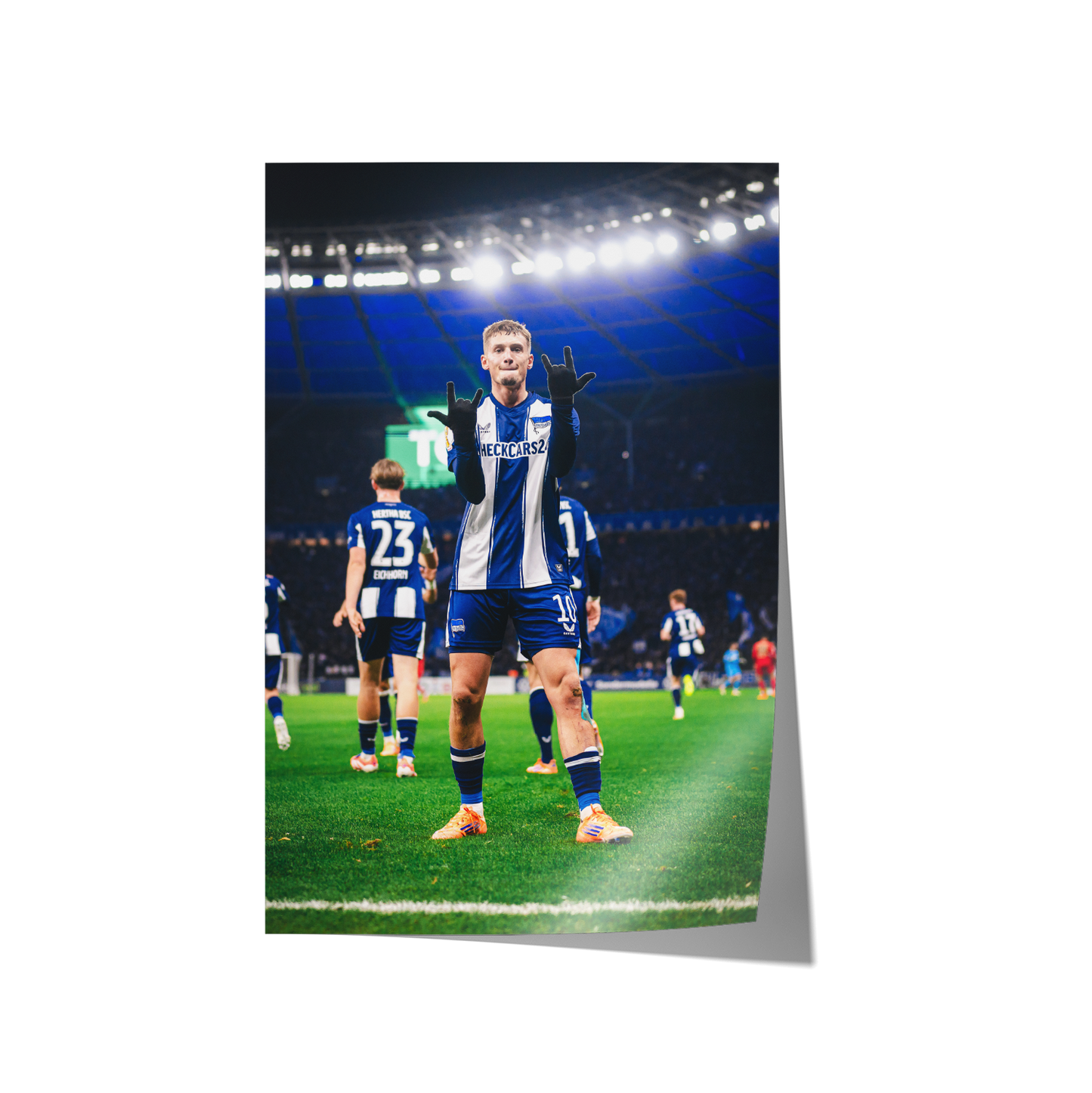 Michaël Cuisance - Spider-Man Torjubel