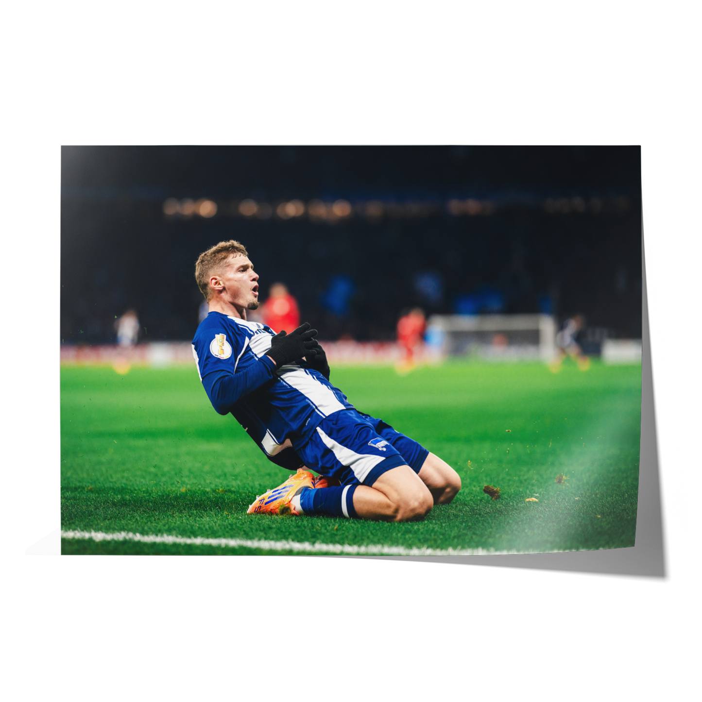 Michaël Cuisance - Knierutscher Torjubel