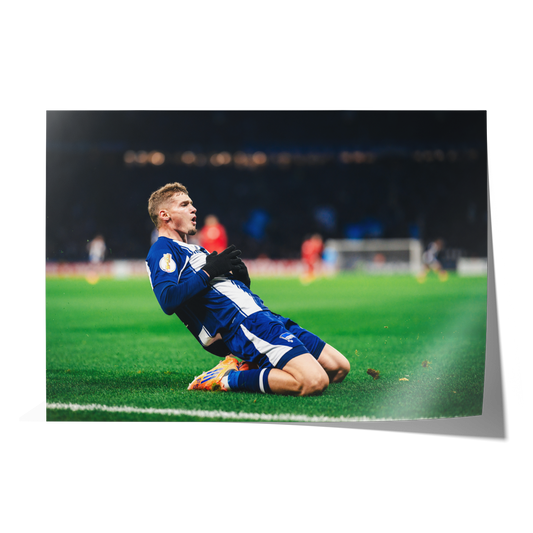 Michaël Cuisance - Knierutscher Torjubel