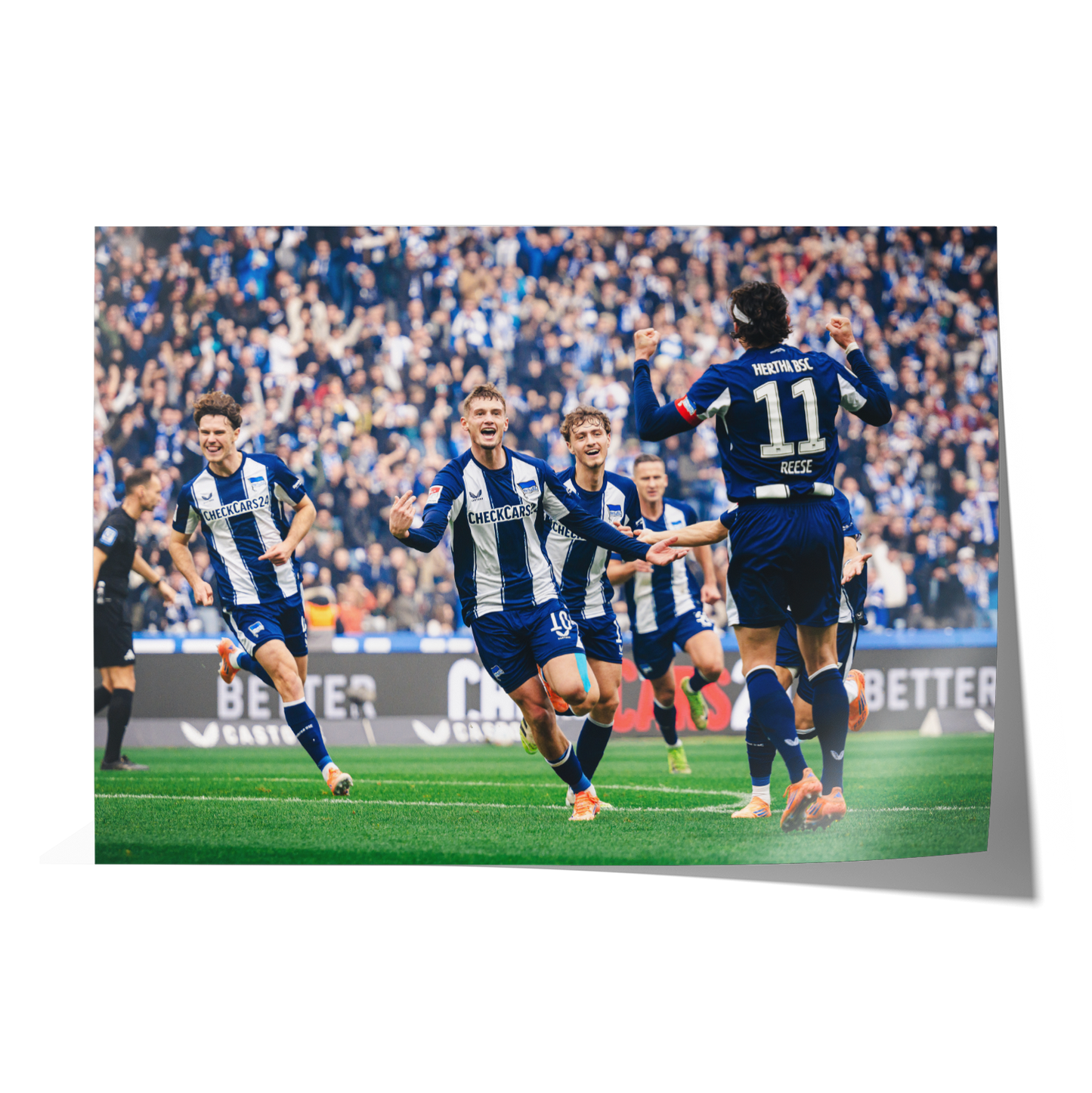 Michaël Cuisance - Torjubel